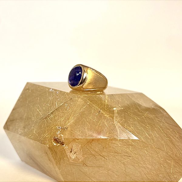 anello con tanzanite